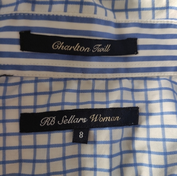 RB Sellars Pearl short sleeve shirt- Charlton - Picture 6 of 7